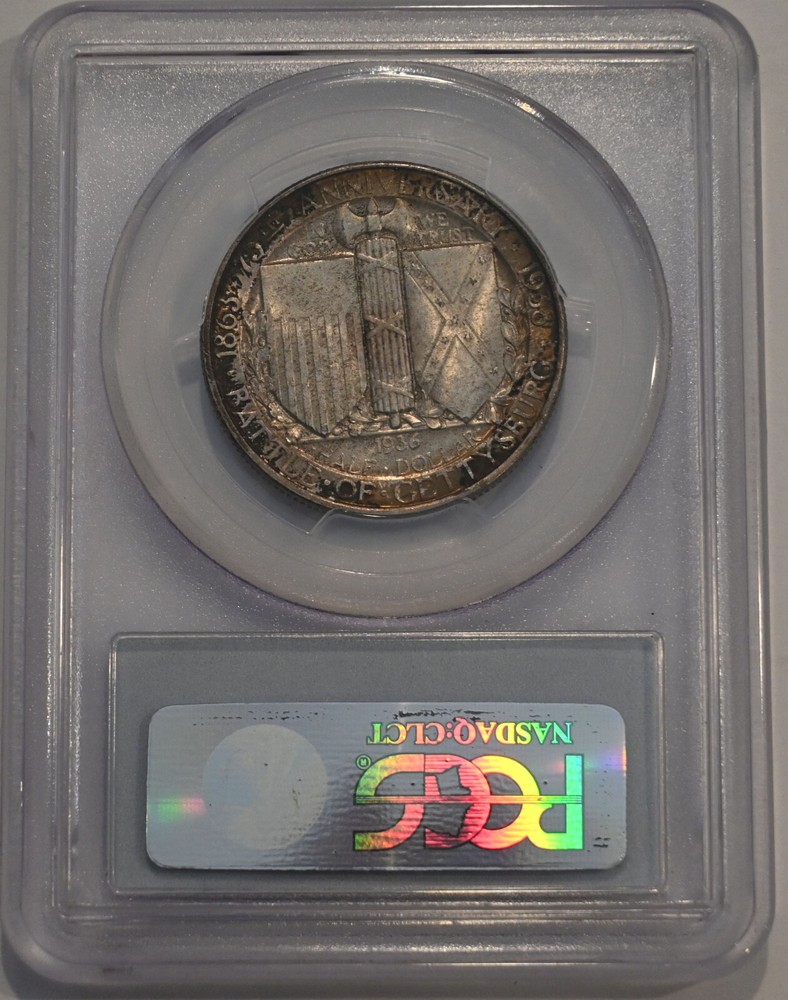 1936 Gettysburg Commemorative Half PCGS MS66 CAC approved!