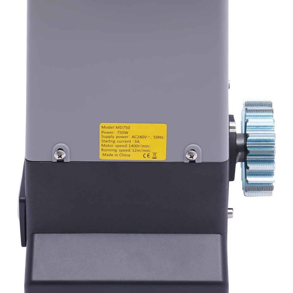 3968LBS Automatic Electric Sliding Gate Opener Operator Rack Driven+Remotes&Rack