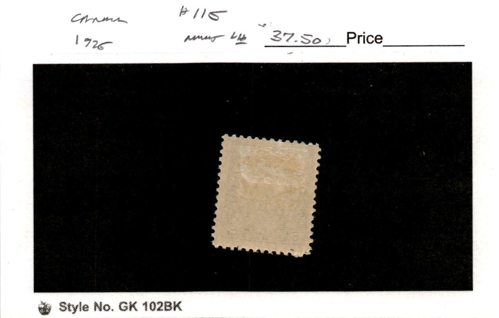Canada, Postage Stamp, #115 Mint LH, 1925 King George (AE)