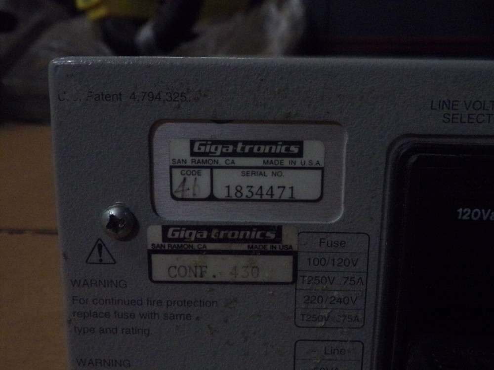 Gigatronics 8542C Dual Input Universal Power Meter