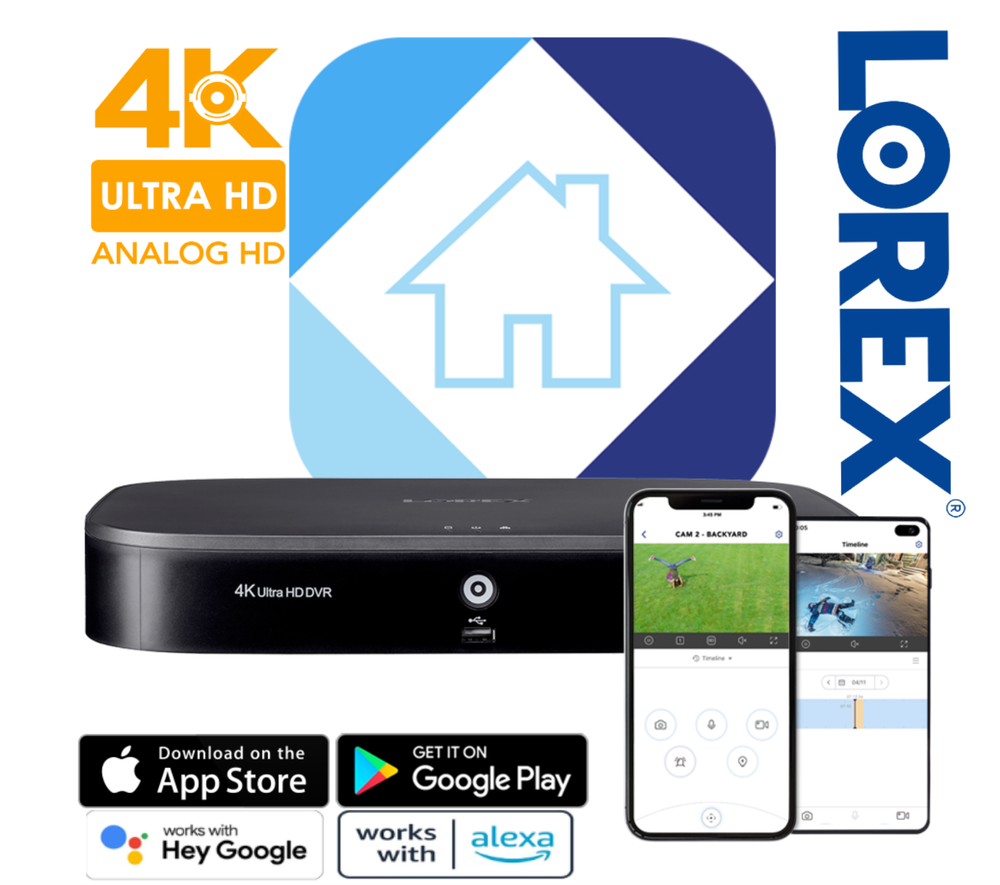 🔥 Lorex DVR D841A62B 16 Channel 4K Ultra HD 2TB Security Smart Motion System 🔥