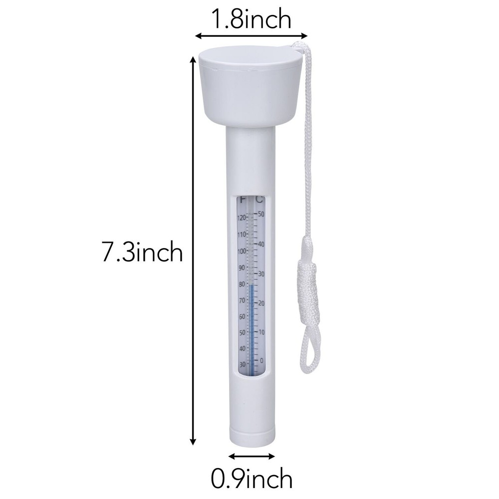 [Large Floating Pool Thermometer] eLander Pro Water Thermometers, for White