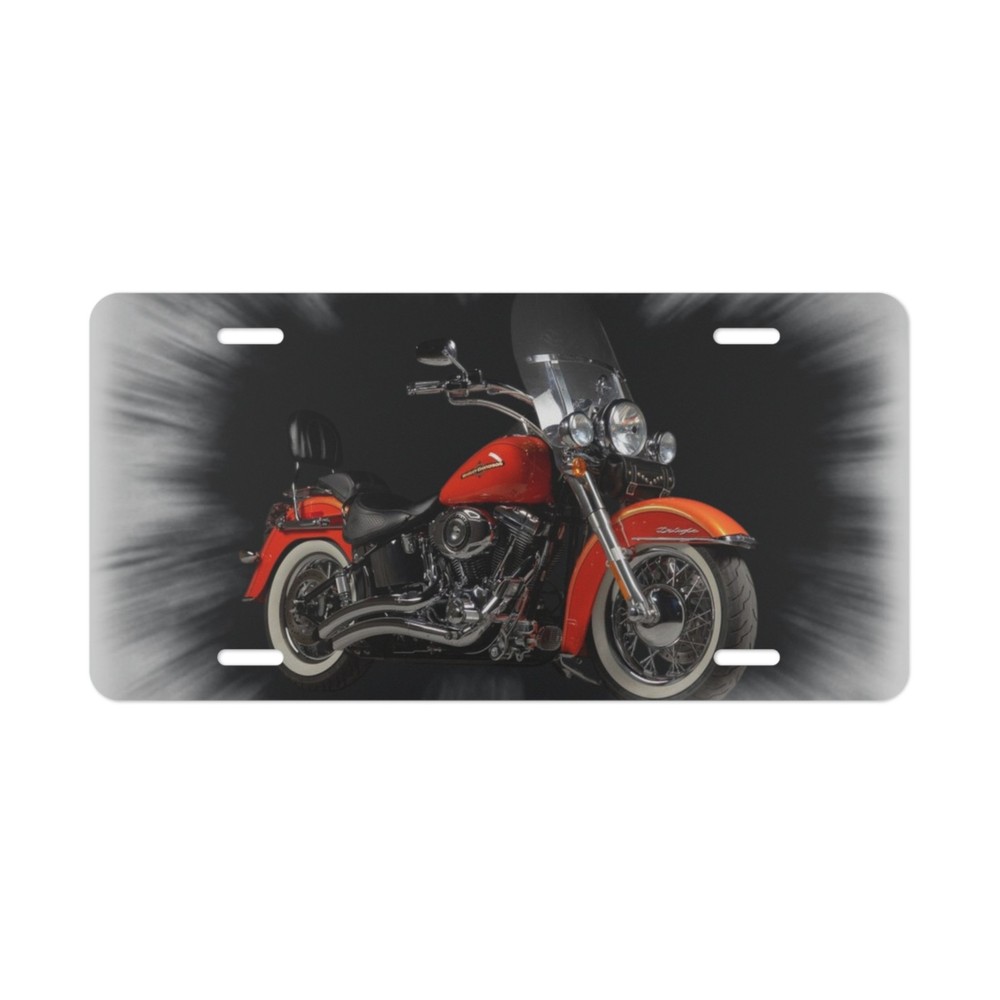 2012 Harley Davidson Softail Deluxe 103 License Plate