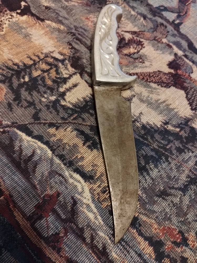Vintage Custom Made Bowie Fighting Knife