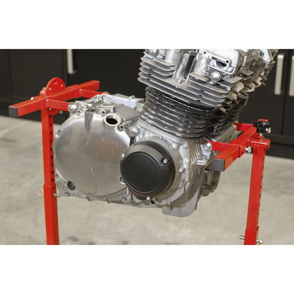 Sealey MES02 Engine Rebuild Stand Multi-Cylinder 75kg Capacity
