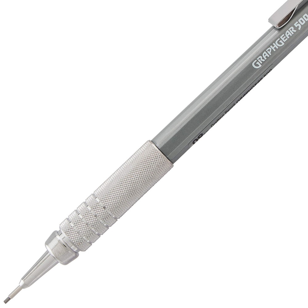 Pentel Technical Drafting Pencil Light Grey 0.7mm Refillable Industrial Design