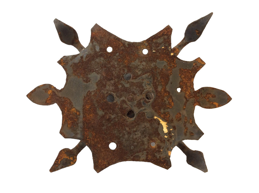 Blacksmith Made Lotus Hanging Plant Custom Mount Canopy Decorative