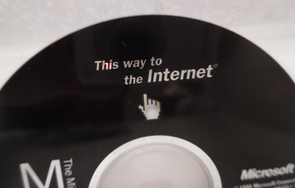 Vintage 1996 MSN - The Microsoft Network Premier Membership CD