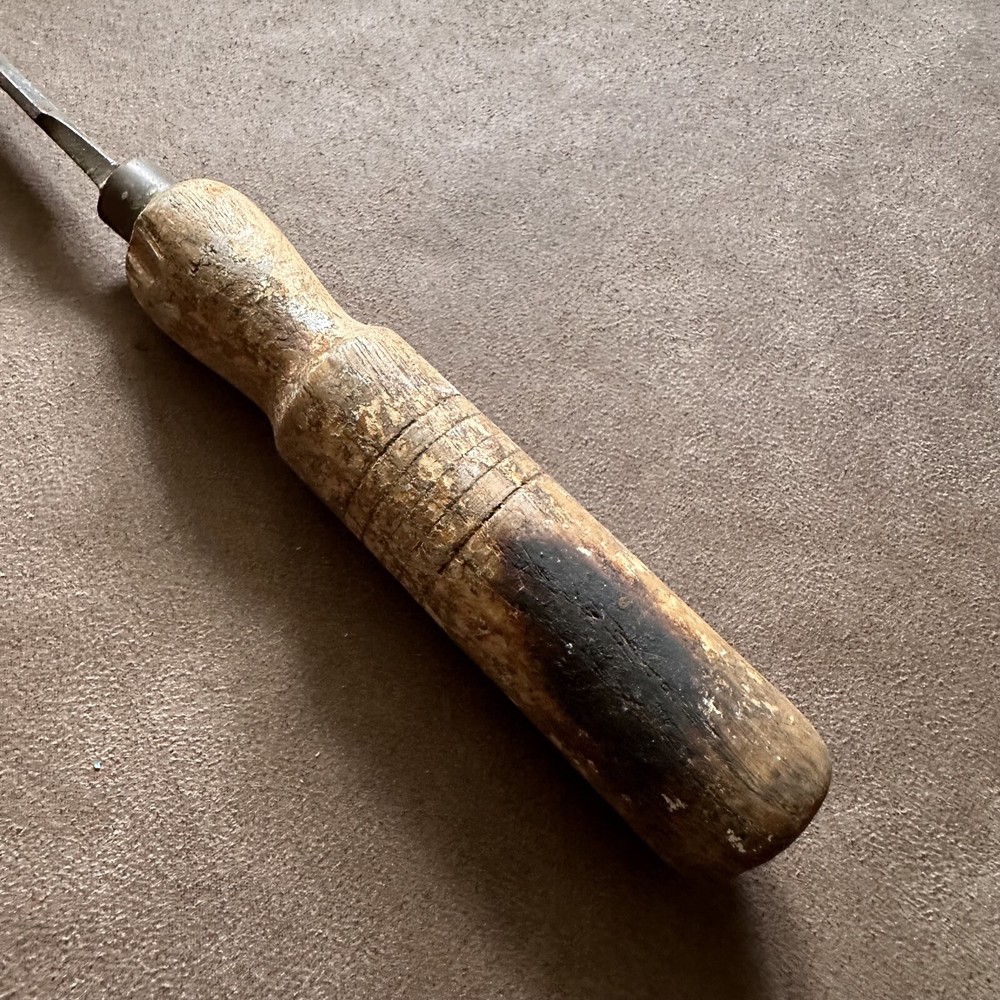 VINTAGE MARPLES ENGLISH MADE 10mm STEEL BEVEL EDGE PATTERNMAKERS CHISEL