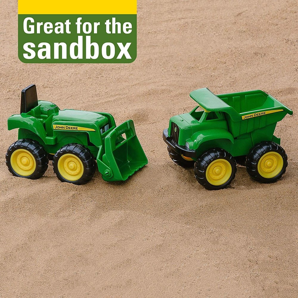 Tomy John Deere Sandbox Vehicles 2 Pack