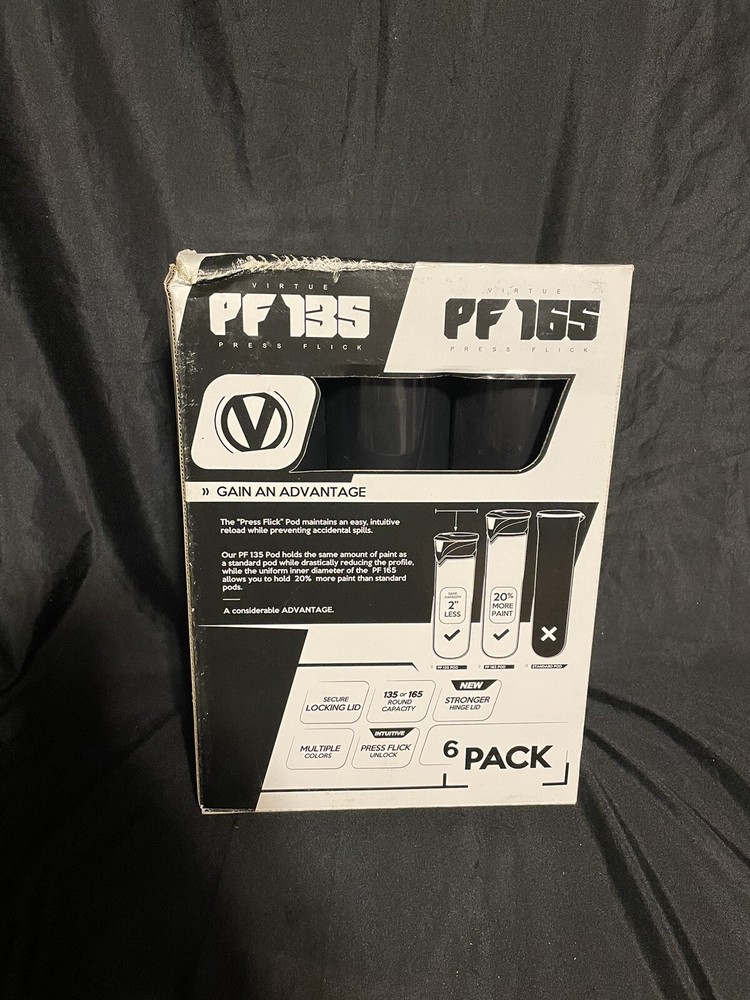 Virtue 165 Round Lock Lid Pods 6 Pack