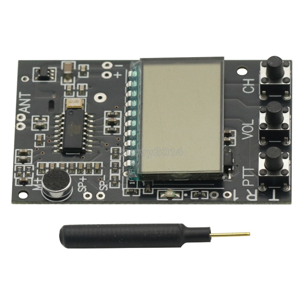 Digital LCD FM Radio Receiver Transmitter Module 27-480MHz Frequency Modulation