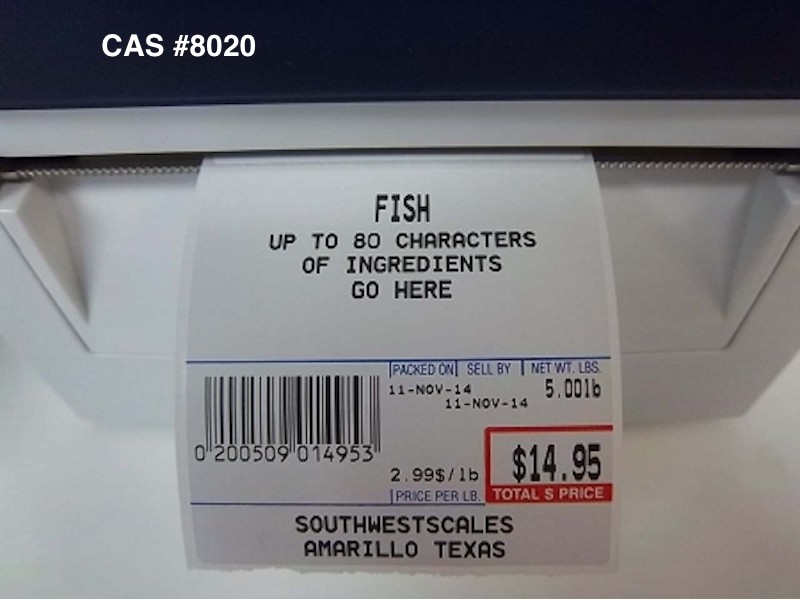 SWS-PCS-60 lb Price Computing Scale Lbs Kgs Oz Barcode Printer Thermal Label