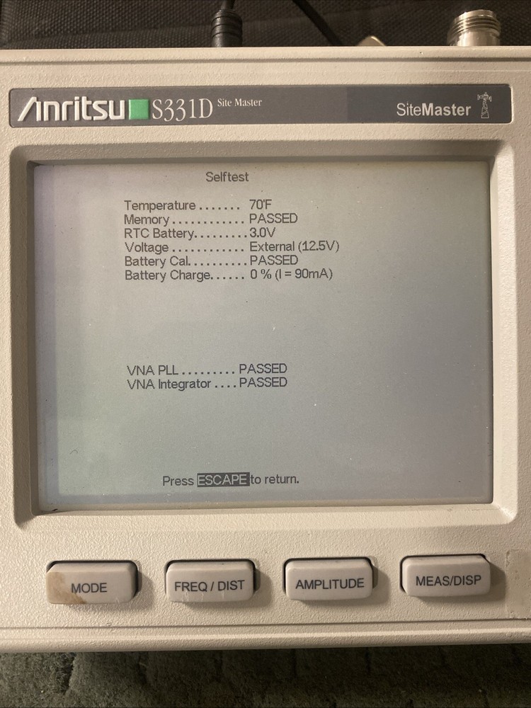 Anritsu S331D Site Master