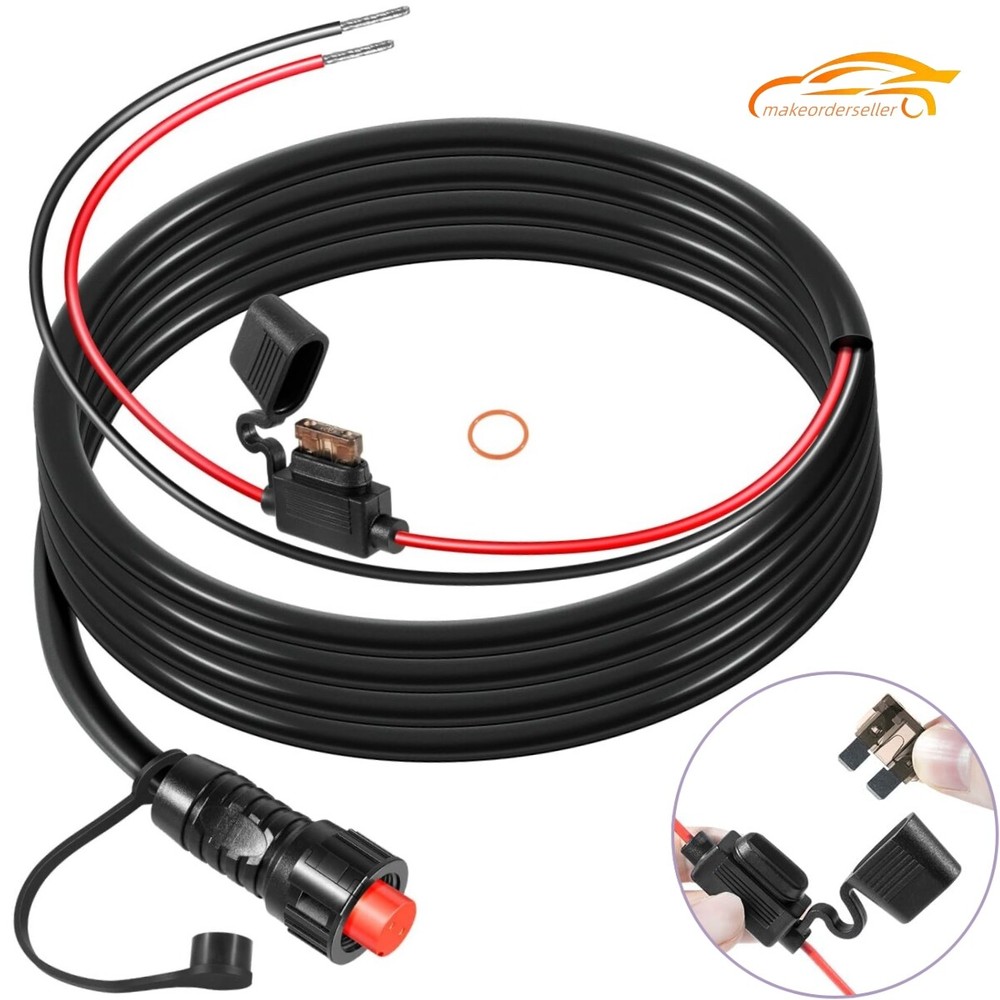 010-11425-01 Threaded Power Cable for Garmin GLS 10 Sonar Module, GPSMAP 6200
