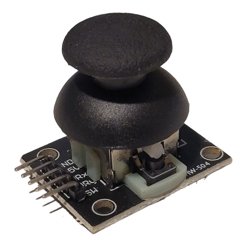 Dual-axis xy joystick module for Arduino