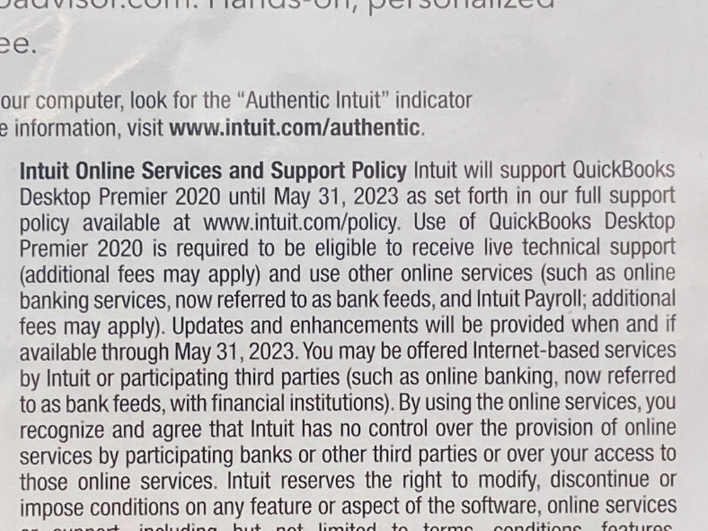 QuickBooks Desktop Premier 2020 WINDOWS Non-Subscription Accounting Software