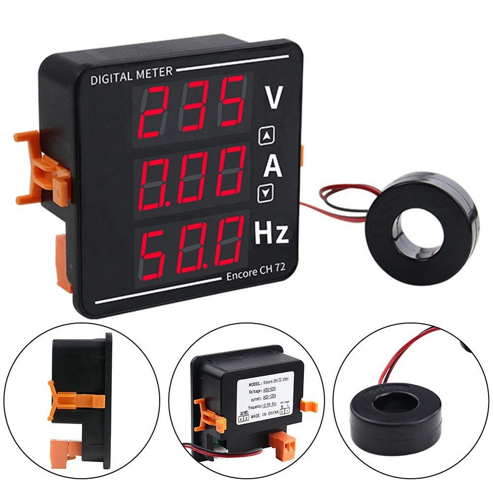 User Friendly Digital Display Meter for Accurate AC Voltage Measurements