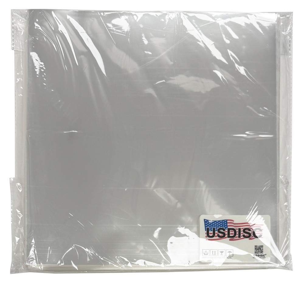 USDISC Record Outer Sleeves 10", 78 RPM, CPP, 3mil (Clear) Lot