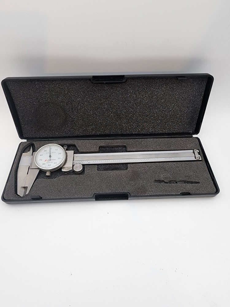 Performance Tool Dial Caliper W80151 Stainless Steel w/Case