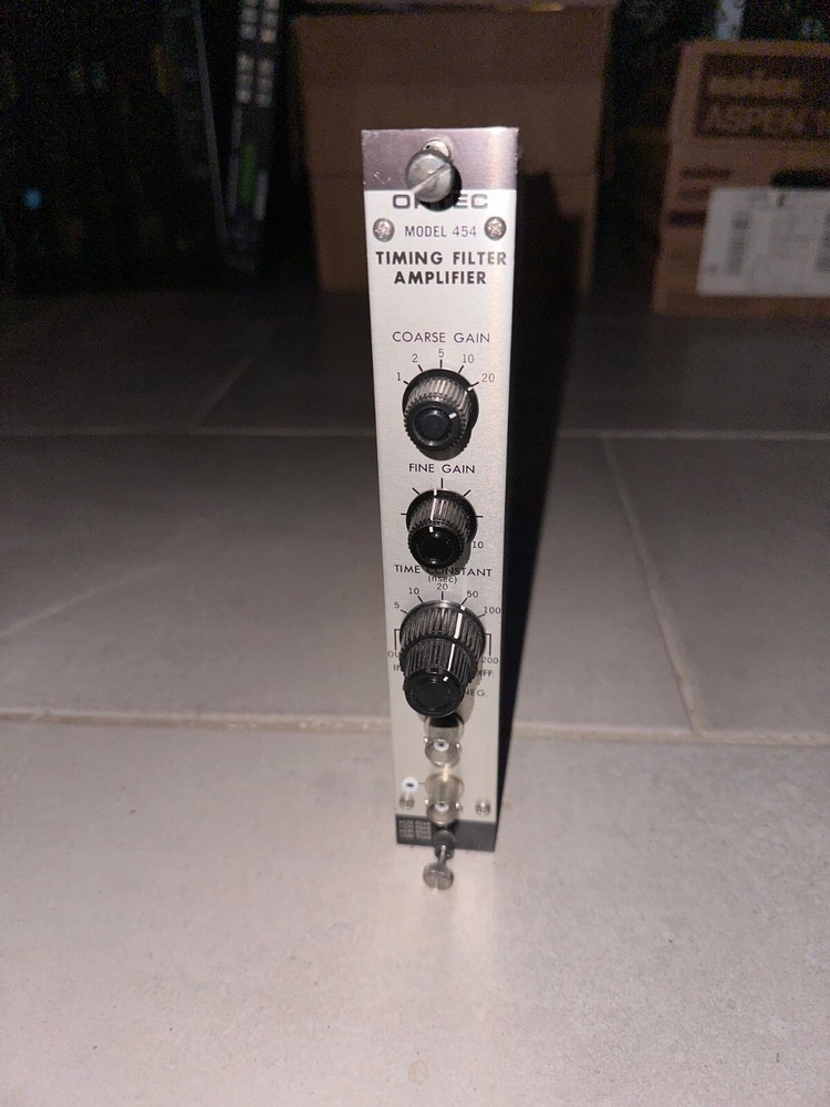 ORTEC 454 TIMING FILTER AMPLIFIER MODULE #2447