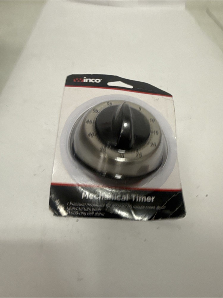 Mechanical Timer, Long Ring, S/S (12 Each)