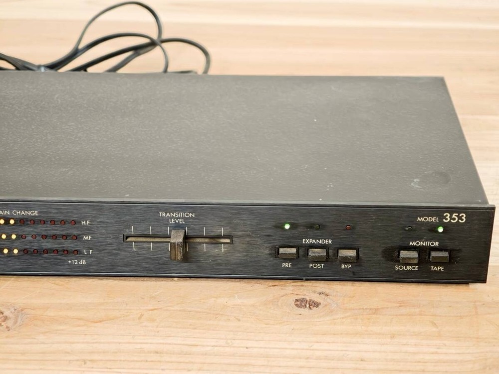 dbx Model 353 Dynamic Range Expander Audio Rack Processor AS-IS