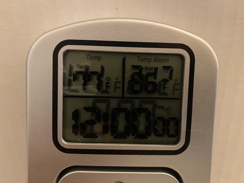 Crofton Digital Meat Thermometer W/ Probe & Timer