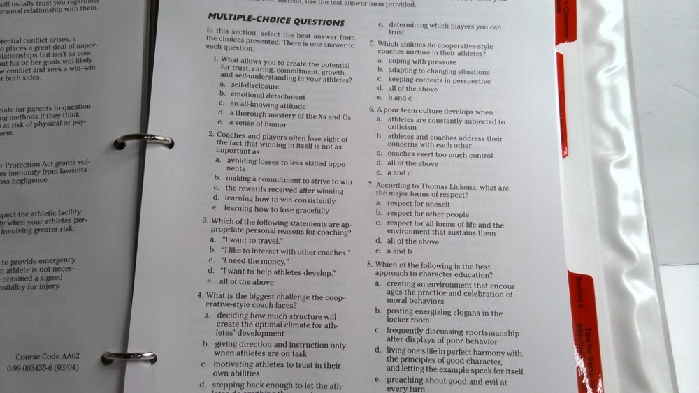 DVDs & Guides From American Sport Education Program B4