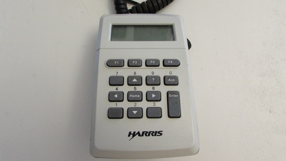 Harris Microwave VT100 hand held keypad used