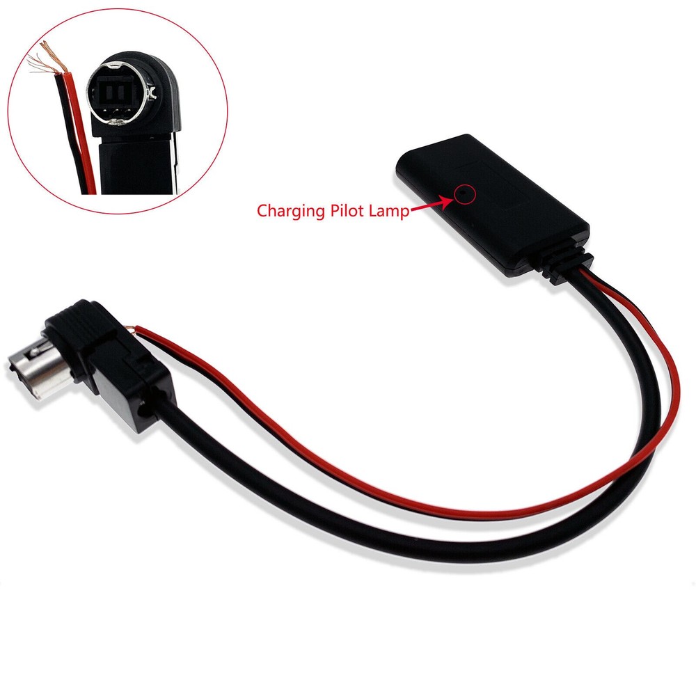 Bluetooth Aux Adapter Cable For Alpine CVA IVA INA DVA IDA CDA Series Replace
