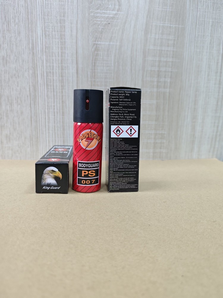 2 Pack Pepper Spray 2oz FlipTop Self Defense Security Protection