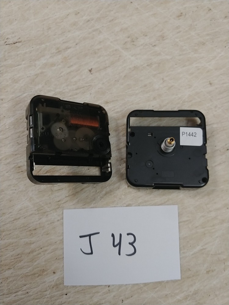2 QUARTZ CLOCK HI-TORQUE AA MOVEMENTS P1442