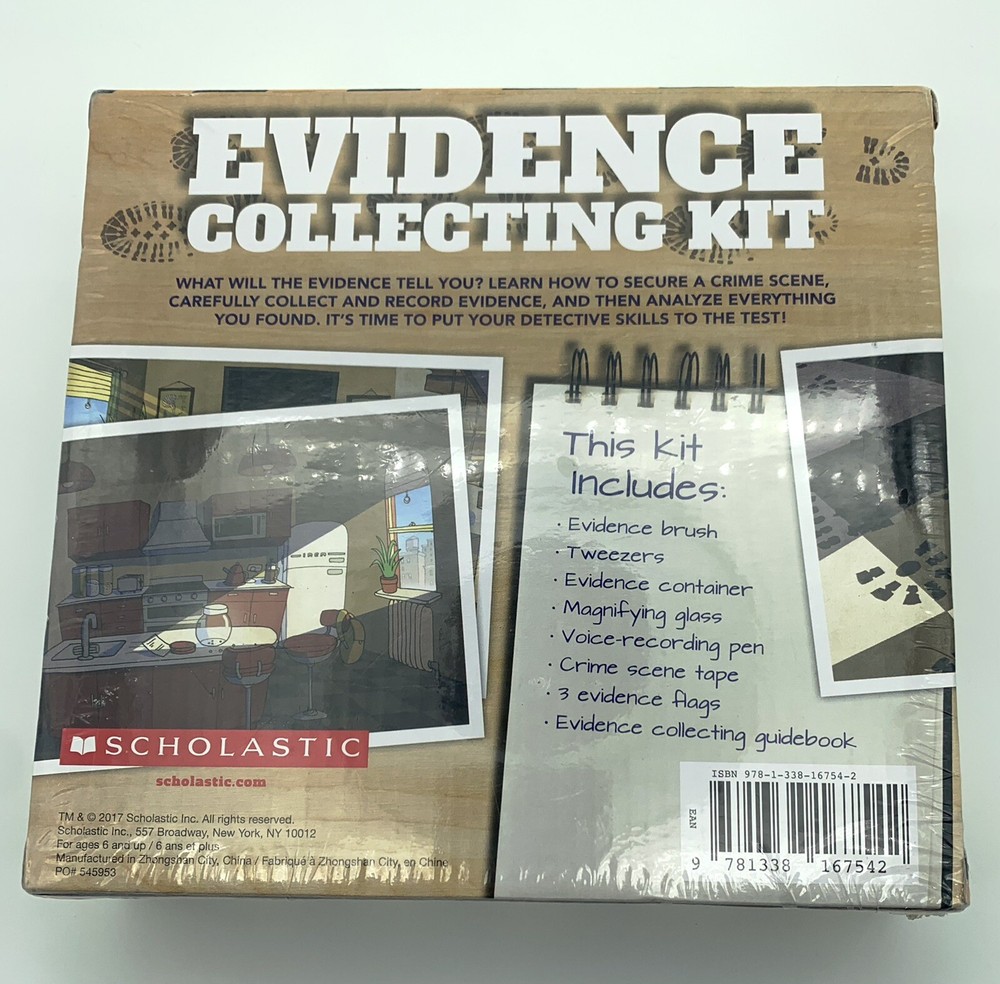 Scholastic Evidence Collecting Kit - Educational STEM Problem Solving Ages 6+