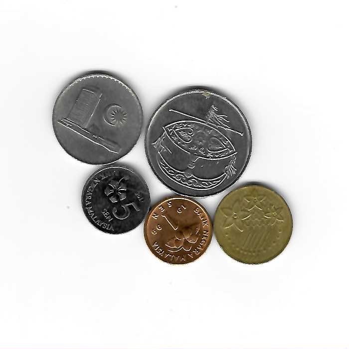 5 Coins from Malaysia