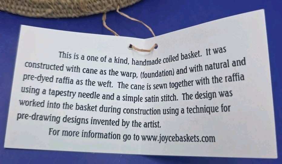 Coiled Basket By Joyce Shannon