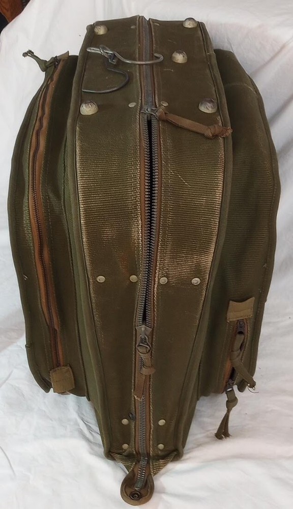 Original WW2 Air Force Army Type B-4 Flyers Canvas Pilot Crew Bag