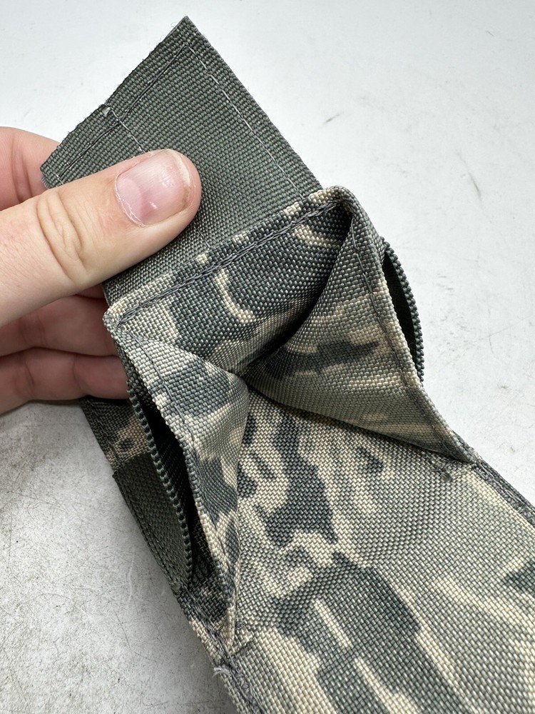 USAF ABU Double Stack Single MOLLE Magazine Rifle Mag Pouch Tiger Stripe NEW