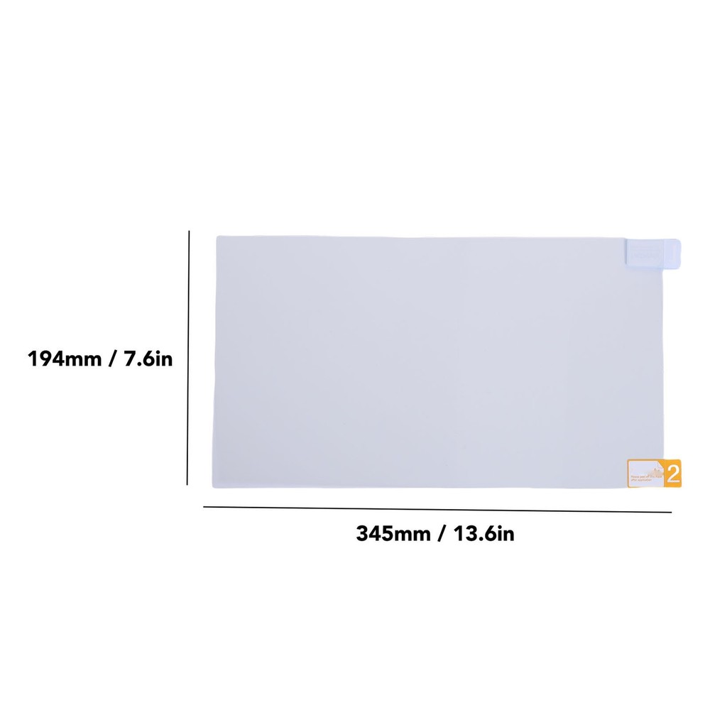 High-Quality 16:9 Aspect Ratio Screen Protector for Comfortable Work Sessions