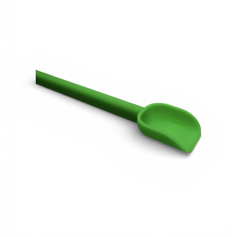 Grinder Scraper Tool Spoon Scooper Poker - Green - 2 Pieces