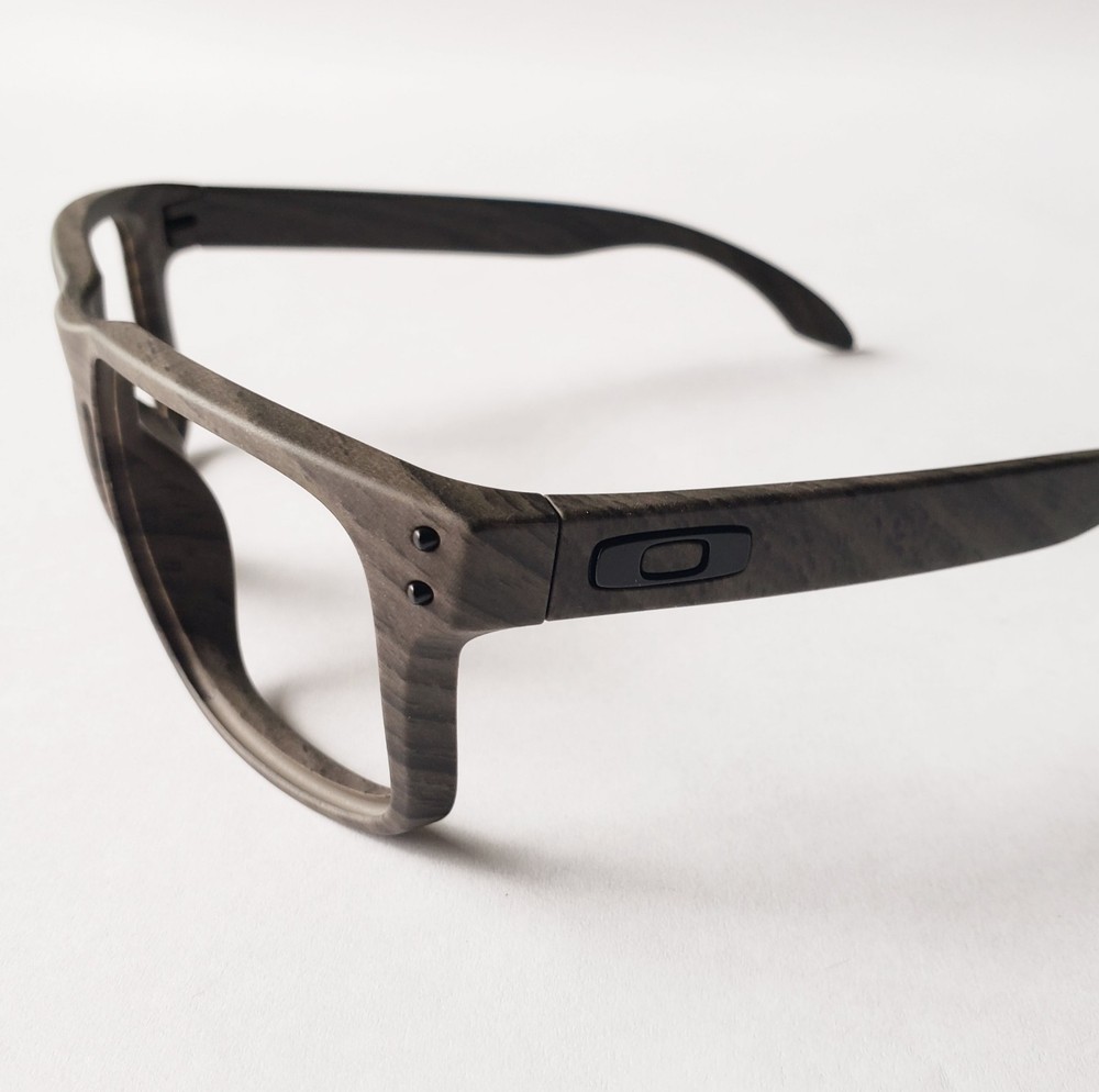 Oakley Holbrook Woodgrain Replacement Frame Only Authentic Brown OO9102