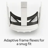 Open Facial Interface For Virtual Reality Headset Comfort Fit