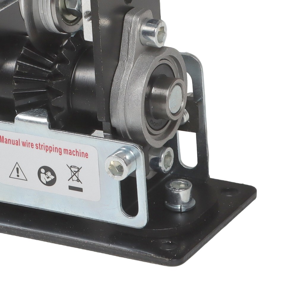 Manual Wire Stripping Machine Drill Powered Hand Crank Stripper 1-20MM Tool