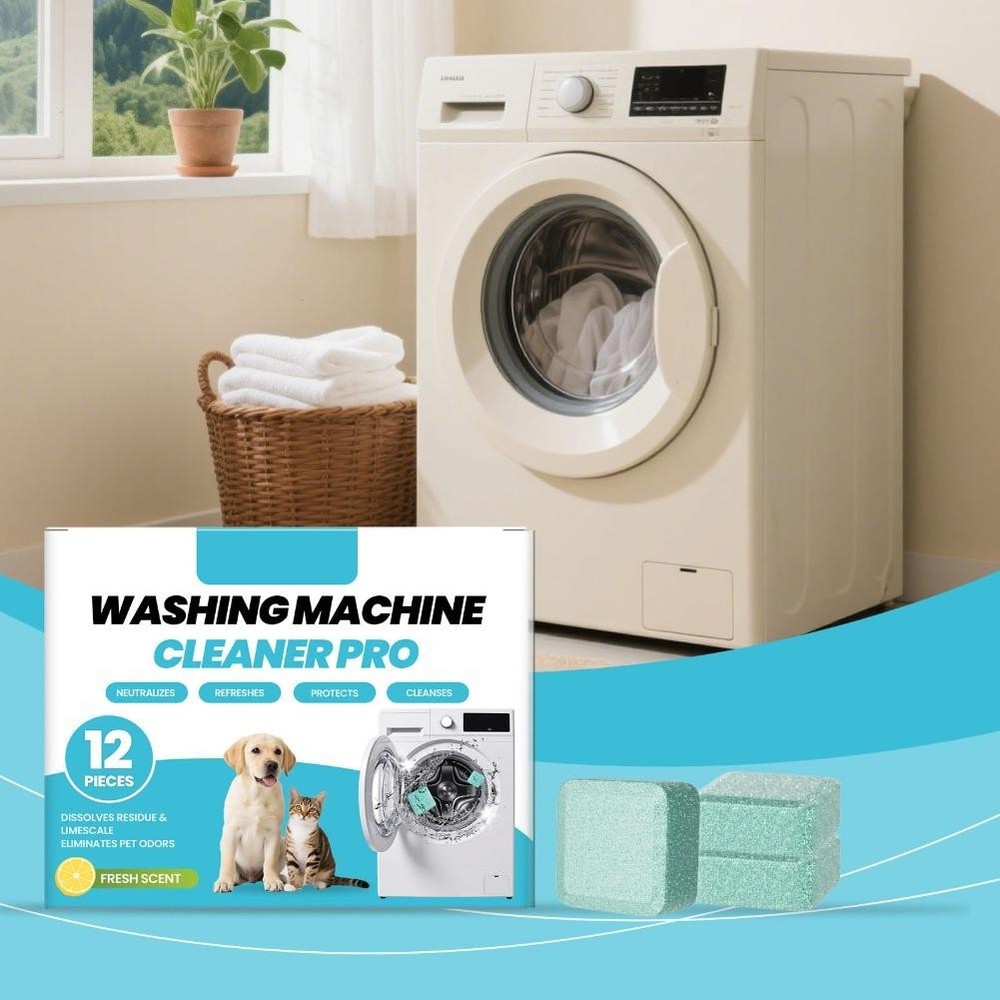 Washing Machine Cleaner Pro Deep Cleaning Tablets Efficient SOG