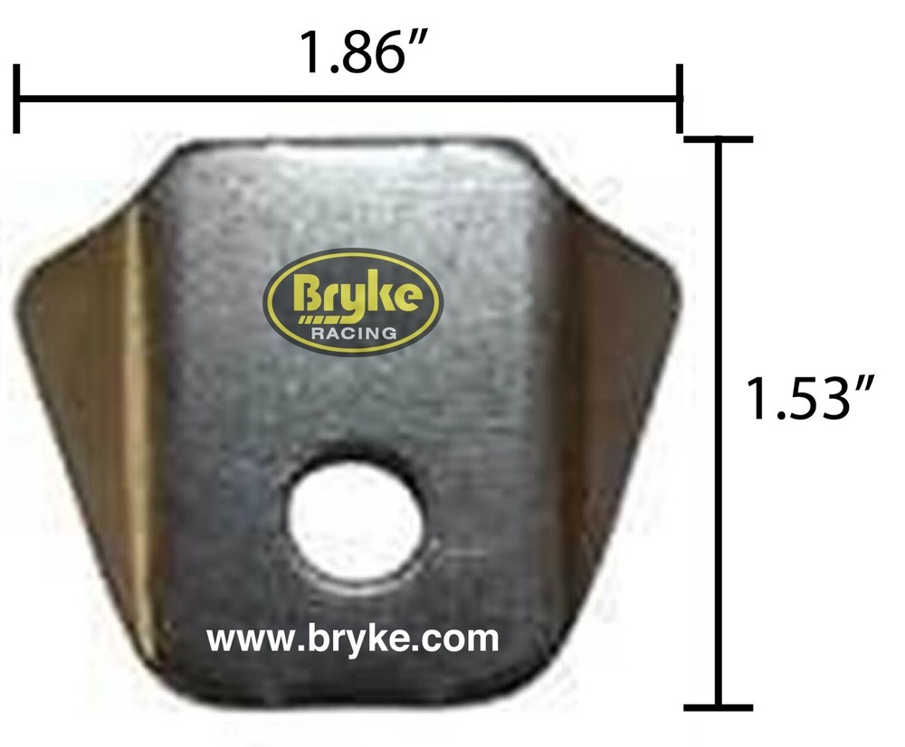 Trick Tabs 50 Pack 3/8" Hole Gussets Tab IMCA Off Road