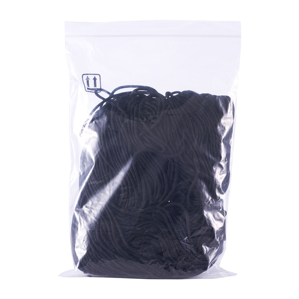 100m Black Polyester & Polypropylene Paracords Rock Climbing Ropes Cords 2mm