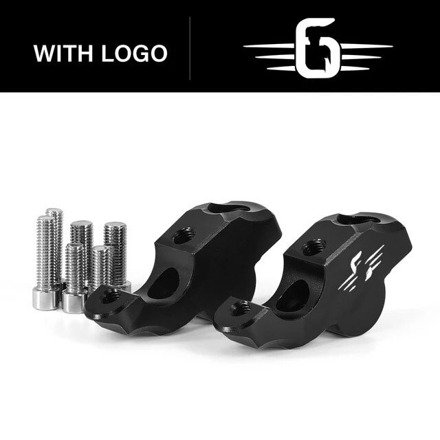 Handlebar Riser Clamp For BMW K 1600 B GA Handle Bar Extend Adapter 28mm Mount
