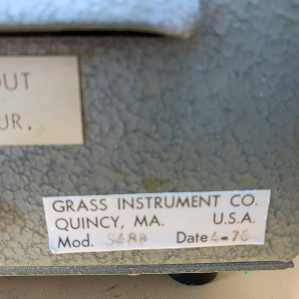 Grass Medical Instruments Grass S48 Stimulator (S48B) Powers On Untested