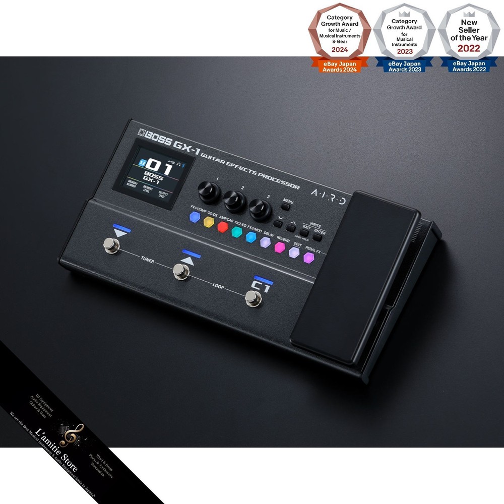BOSS GX-1 Guitar Effects Processor Compact Powerful Multi Effecter GX1 AIRD JP