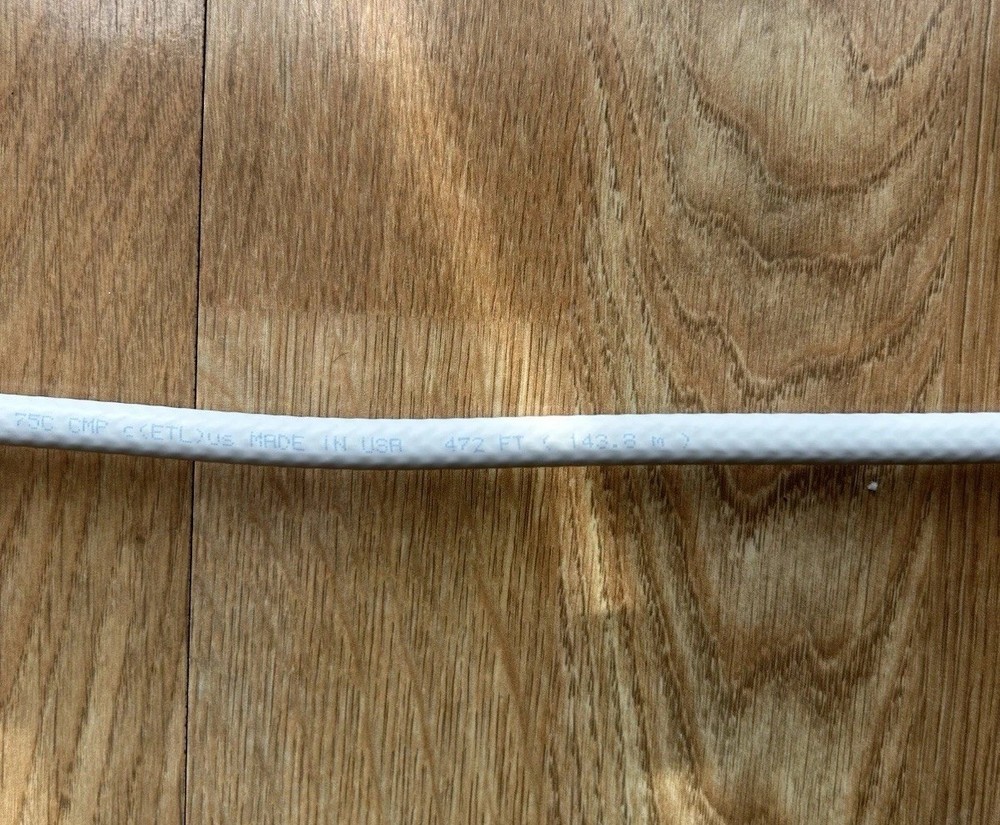 472’ Roll. Commscope 2285V WTRL RG 11 Cable. CMP. PLENUM. See description.